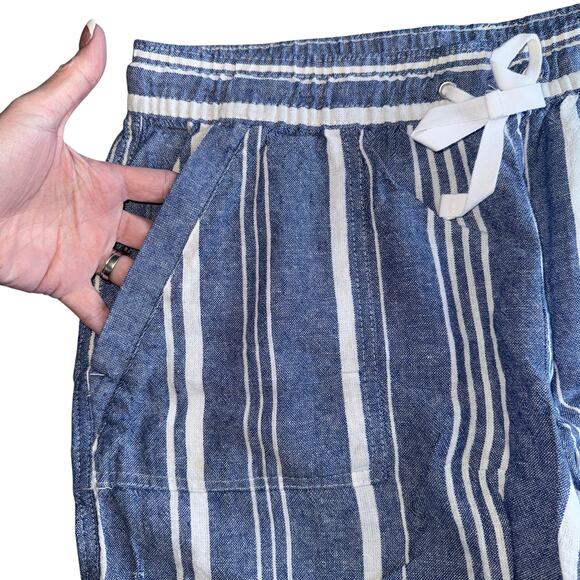 Nautica Tie Waist Lightweight Shorts Sz Large - Picture 4 of 8